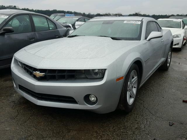 2G1FB1ED2B9146262 - 2011 CHEVROLET CAMARO LT SILVER photo 2