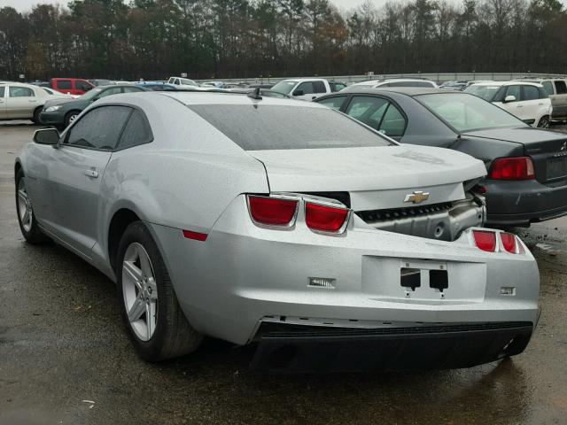 2G1FB1ED2B9146262 - 2011 CHEVROLET CAMARO LT SILVER photo 3