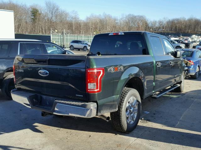 1FTFW1EF9GFA66310 - 2016 FORD F150 SUPER GREEN photo 4