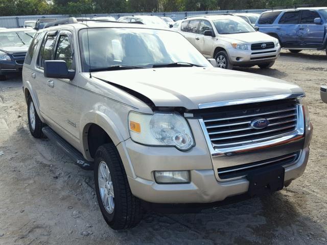 1FMEU73E47UB16116 - 2007 FORD EXPLORER X TAN photo 1