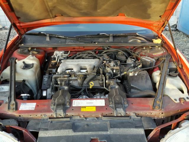 2G1WW12M5T9275820 - 1996 CHEVROLET MONTE CARL RED photo 7