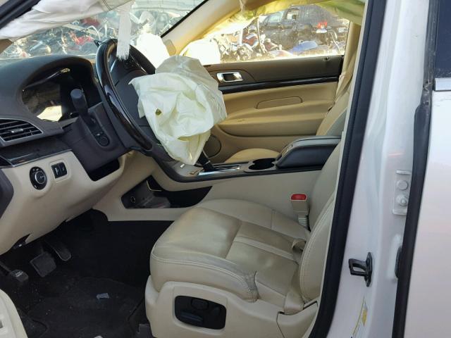 2LMHJ5AT2EBL57613 - 2014 LINCOLN MKT WHITE photo 5