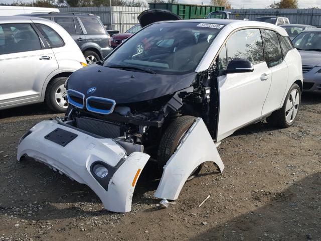 WBY1Z2C5XGV556647 - 2016 BMW I3 BEV WHITE photo 2