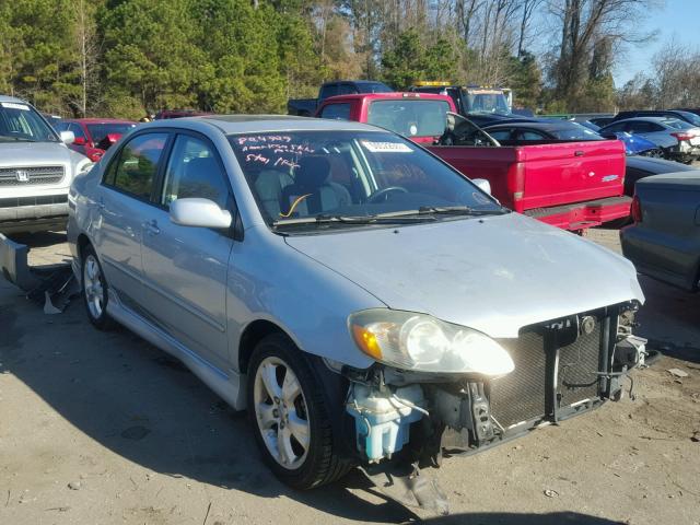 2T1BY30E55C509075 - 2005 TOYOTA COROLLA XR 银色 照片 1
