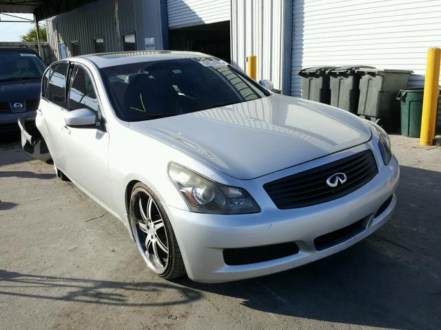 JNKCV61E29M300803 - 2009 INFINITI G37 BASE SILVER photo 1