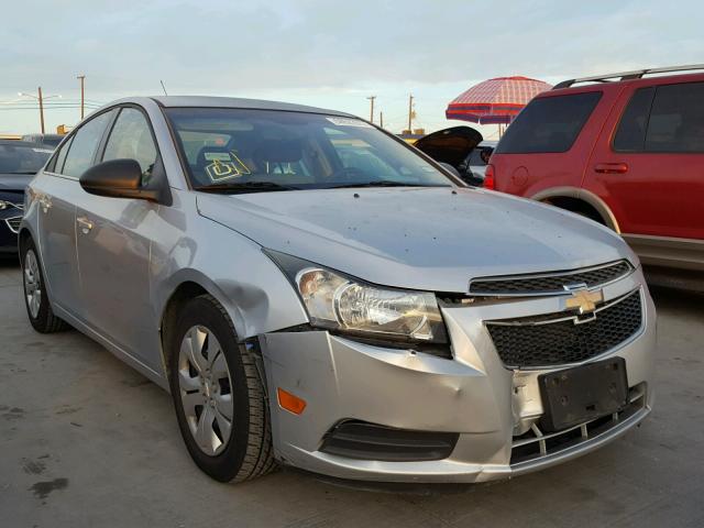 1G1PC5SH1C7248610 - 2012 CHEVROLET CRUZE LS SILVER photo 1