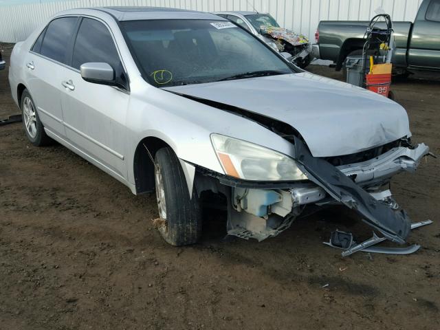 1HGCM56706A014651 - 2006 HONDA ACCORD EX SILVER photo 1