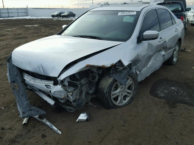 1HGCM56706A014651 - 2006 HONDA ACCORD EX SILVER photo 2