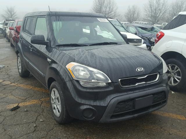 KNDJT2A54D7609493 - 2013 KIA SOUL BLACK photo 1