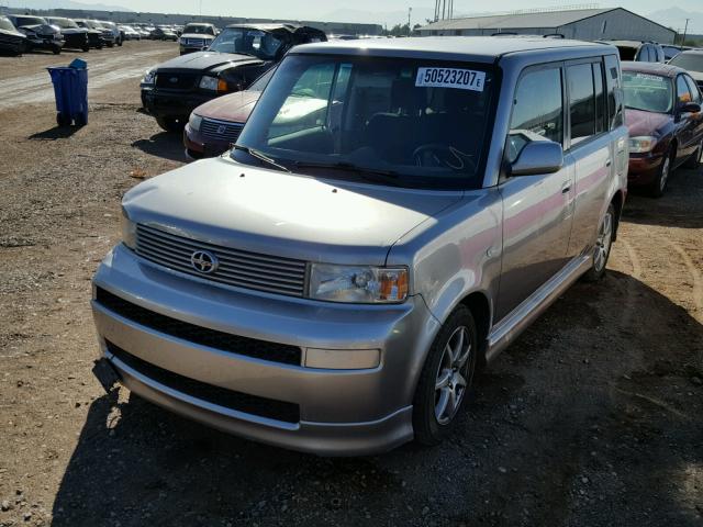 JTLKT324864127490 - 2006 TOYOTA SCION XB SILVER photo 2