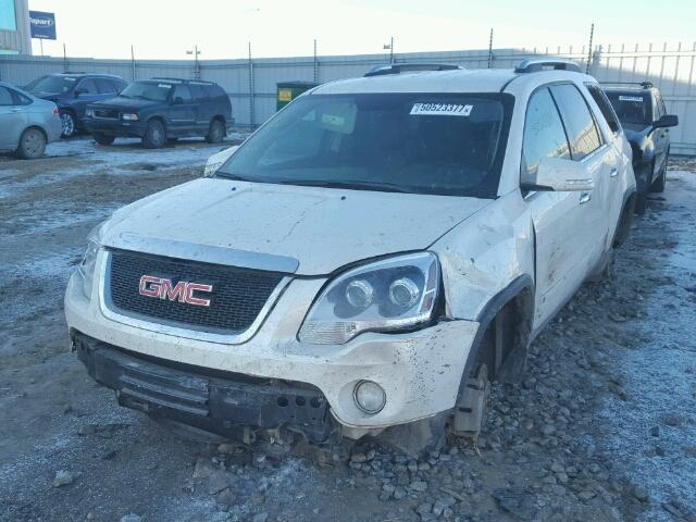 1GKEV23D39J137690 - 2009 GMC ACADIA SLT თეთრი ფოტო 2