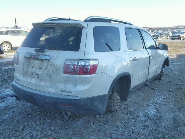 1GKEV23D39J137690 - 2009 GMC ACADIA SLT თეთრი ფოტო 4