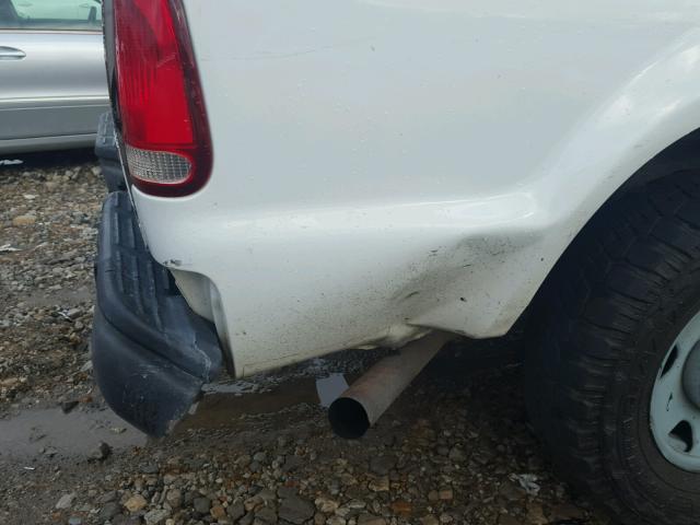 1FTSX205X7EB21725 - 2007 FORD F250 SUPER WHITE photo 9