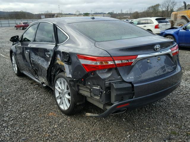 4T1BK1EB8DU043546 - 2013 TOYOTA AVALON BAS GRAY photo 3