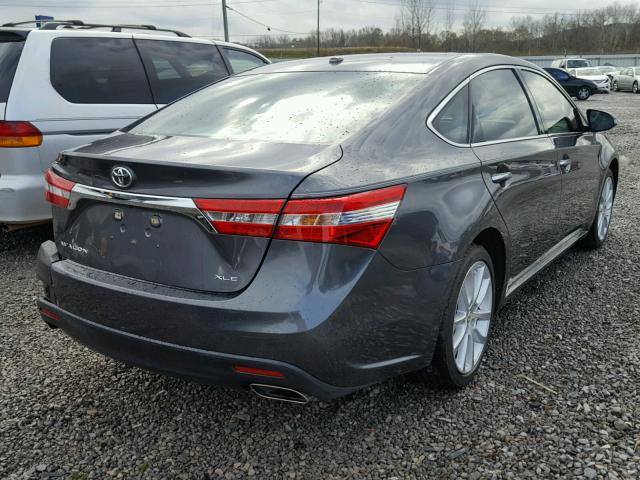 4T1BK1EB8DU043546 - 2013 TOYOTA AVALON BAS GRAY photo 4