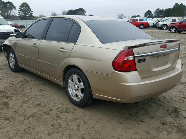 1G1ZT53856F128519 - 2006 CHEVROLET MALIBU LT TAN photo 3