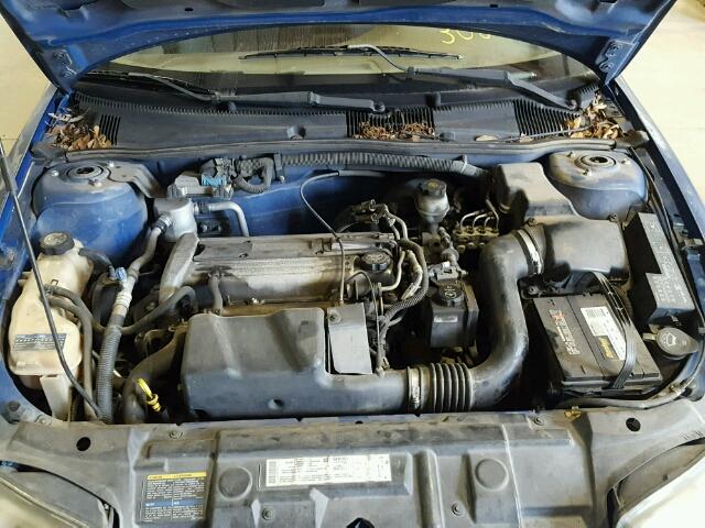 1G1JC52FX47302394 - 2004 CHEVROLET CAVALIER BLUE photo 7