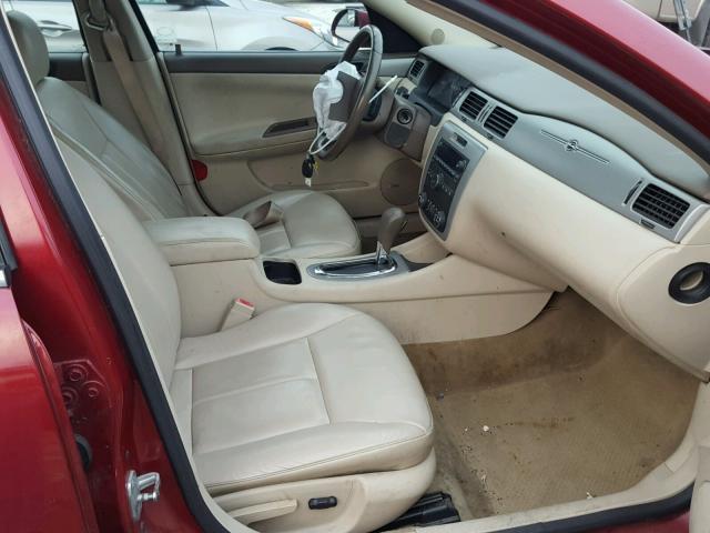 2G1WC581669142694 - 2006 CHEVROLET IMPALA LT RED photo 5