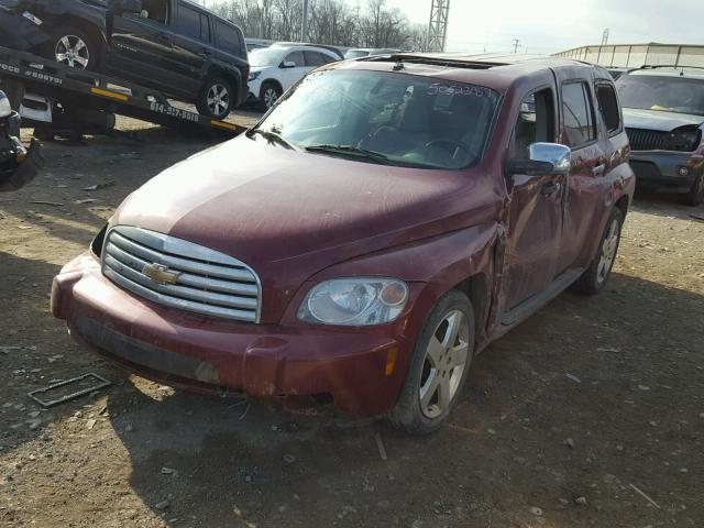 3GNDA23P16S541229 - 2006 CHEVROLET HHR LT RED photo 2