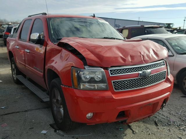 3GNFK12388G151068 - 2008 CHEVROLET AVALANCHE RED photo 1