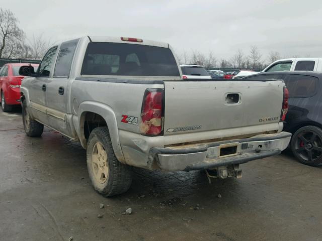 2GCEK13T541360290 - 2004 CHEVROLET SILVERADO TAN photo 3