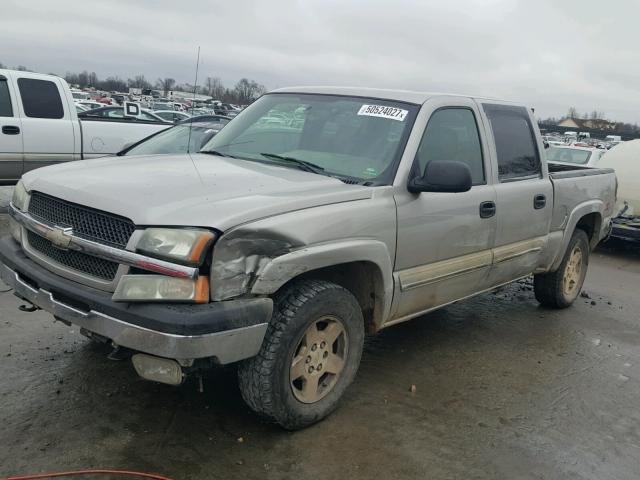 2GCEK13T541360290 - 2004 CHEVROLET SILVERADO TAN photo 9