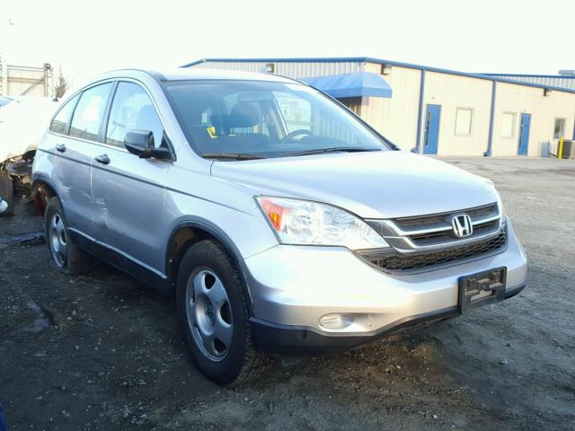 5J6RE4H31AL068042 - 2010 HONDA CR-V LX SILVER photo 1