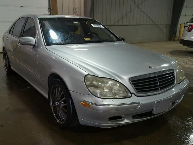 WDBNG75JX2A291212 - 2002 MERCEDES-BENZ S 500 SILVER photo 1