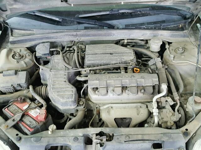 2HGES16563H570661 - 2003 HONDA CIVIC LX GREEN photo 7