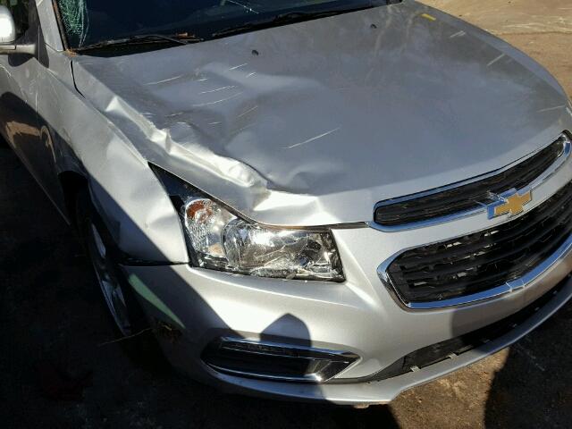 1G1PE5SB9G7192623 - 2016 CHEVROLET CRUZE LIMI SILVER photo 9