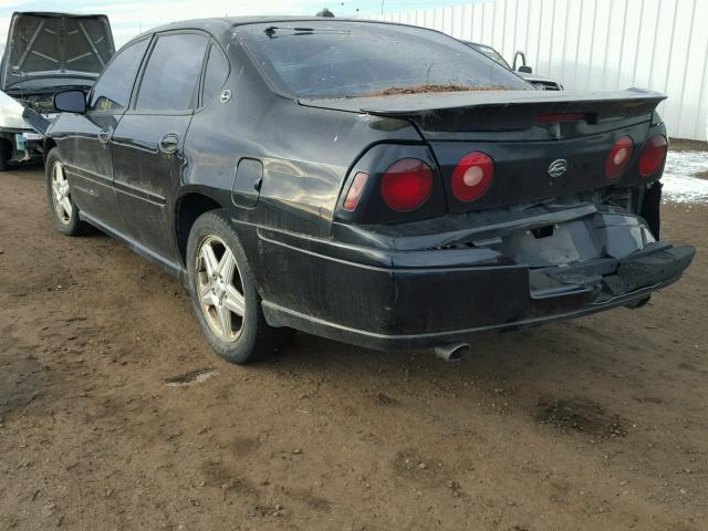 2G1WP551049235250 - 2004 CHEVROLET IMPALA SS BLACK photo 3