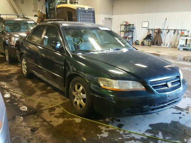 1HGCG56671A135622 - 2001 HONDA ACCORD EX GREEN photo 1