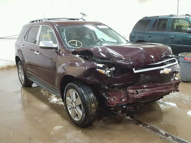 2CNFLGEC3B6469537 - 2011 CHEVROLET EQUINOX LT BROWN photo 1