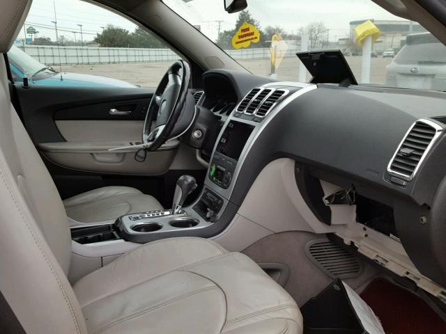 1GKER237X8J254129 - 2008 GMC ACADIA SLT მუქწითელი ფოტო 5