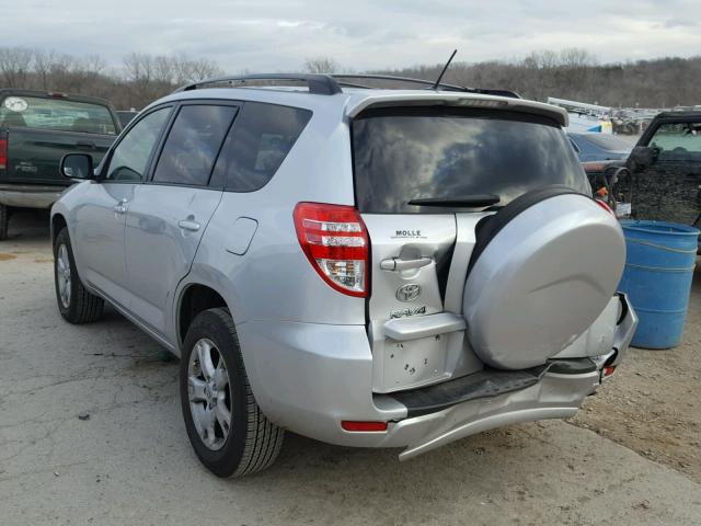 JTMBF4DV6CD044506 - 2012 TOYOTA RAV4 SILVER photo 3