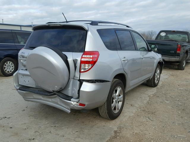 JTMBF4DV6CD044506 - 2012 TOYOTA RAV4 SILVER photo 4