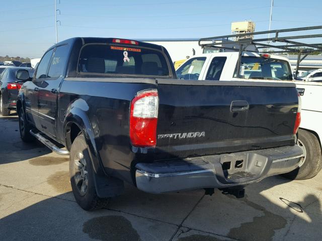 5TBET34146S550317 - 2006 TOYOTA TUNDRA DOU BLACK photo 3