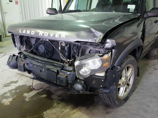 SALTW16423A776827 - 2003 LAND ROVER DISCOVERY GRAY photo 9