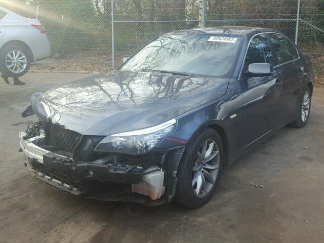 WBANW13538CZ75052 - 2008 BMW 535 I BLACK photo 2