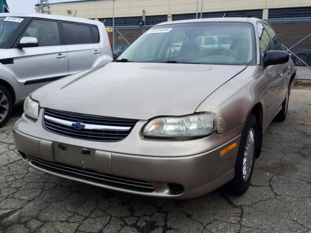 1G1ND52J3Y6279183 - 2000 CHEVROLET MALIBU GOLD photo 2