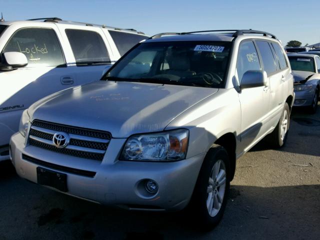 JTEEW21AX60028271 - 2006 TOYOTA HIGHLANDER SILVER photo 2