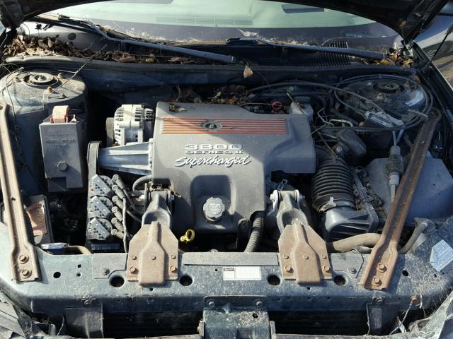 1G2WP1219WF222175 - 1998 PONTIAC GRAND PRIX მწვანე ფოტო 7