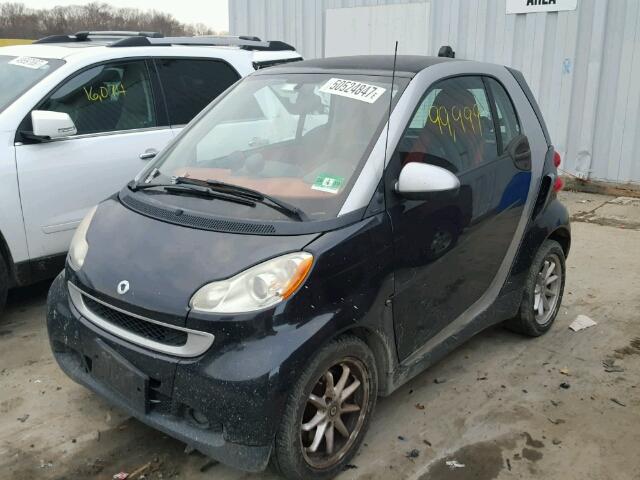 WMEEJ31X28K129942 - 2008 SMART FORTWO PUR BLACK photo 2