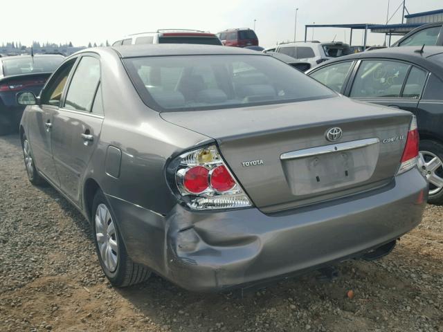 4T1BE32K96U708366 - 2006 TOYOTA CAMRY LE CHARCOAL photo 3