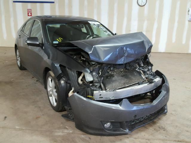 JH4CU2F66AC038405 - 2010 ACURA TSX GRAY photo 1