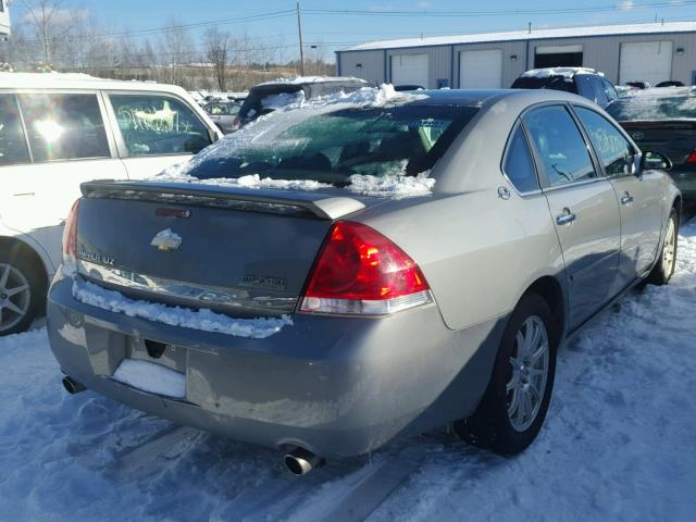 2G1WU58R779142188 - 2007 CHEVROLET IMPALA LTZ GRAY photo 4