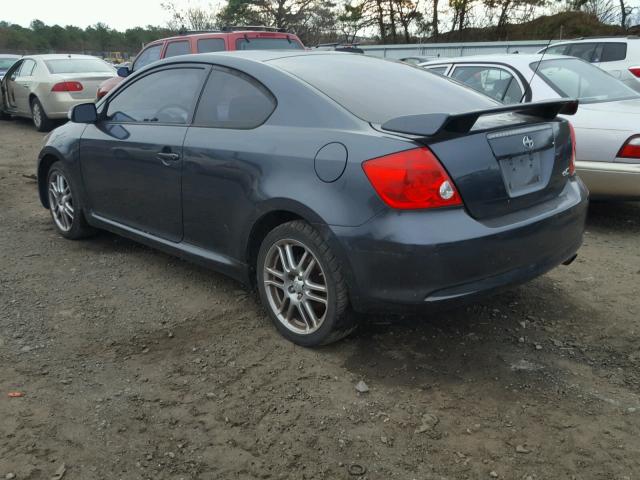 JTKDE177970181405 - 2007 TOYOTA SCION TC BLACK photo 3