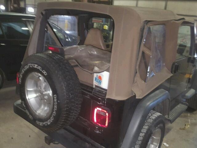 1J4FA49S3YP749617 - 2000 JEEP WRANGLER / BROWN photo 9