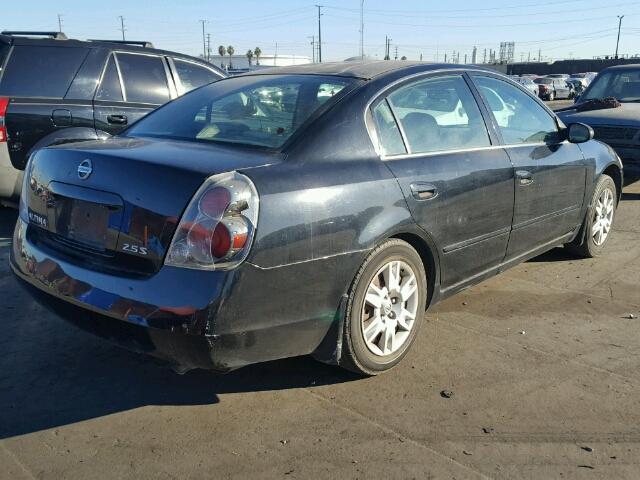 1N4AL11D16N304894 - 2006 NISSAN ALTIMA S BLACK photo 4