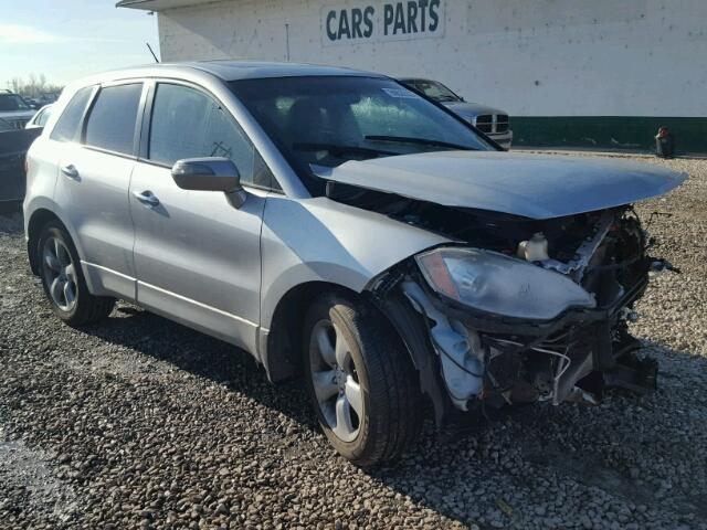 5J8TB18217A002221 - 2007 ACURA RDX SILVER photo 1